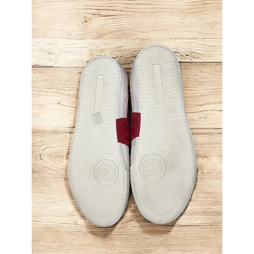 Coach C9056 CitySole Skate Sneaker With Heart Print – Size 8.5B